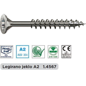 Vijak z vgr.gl. SPAX 4.0x35 DN, torx 20 inox A2