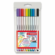 Set flomastera Stabilo -  Pen 68, 10 boja