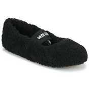 Moon Boot MB SHEARLING BALLERINA Črna