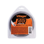 VILLAGER Silk za trimer 3.0mm x 1007m (20LB) - Četvrtasta nit