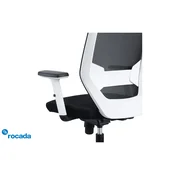 rocada STOL pisarniški na kolesih Ergoline Optimum z VZGLAVNIKOM RD-908WH