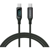 SAVIO USB 2.0 Type C veza Crno 1m CL-174