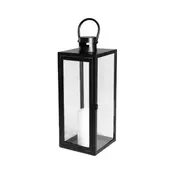 Dekorativna lanterna 38 cm crna