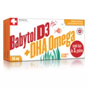 Babytol D3+Omega Dha Dodatak ishrani za decu, 60 kapsula