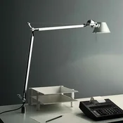 TOLOMEO STOLNA SVJETILJKA S FIKSNIM NOSACEM 1xE27/230V ALUMINIJ A00100+A004200