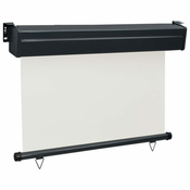 Balkonska bočna tenda 100 x 250 cm krem