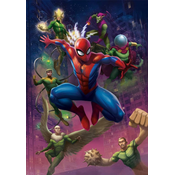 Clementoni - Puzzle Marvel Spider Man - 1 000 kosov