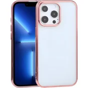 Silikonska maska Color Frame Case za Apple iPhone 13 Pro - Ružicasta KP40629