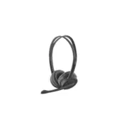 TRUST USB slušalke z mikrofonom Mauro (17591), črne