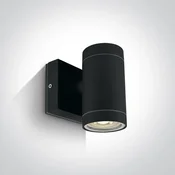 ZIDNA SVJETILJKA 1X35W GU-10 IP54 CRNA