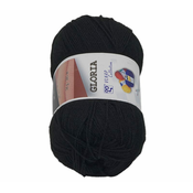 GLORIA - 50g / 305 m - črna