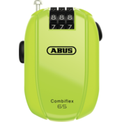 Abus Combiflex StopOver Neon 65 ključavnica z izvlečno pletenico