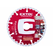 Extol Premium dijamantna rezna ploca MULTI univerzalna, 125 x 2,2 x 22,2 mm 8803001