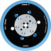 Bosch Podložné brusné talíře EXPERT univerzální multiděrované 125 mm,, tvrdé