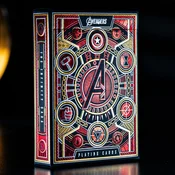 Igralne karte Avengers - The Infinity Saga - Red Version - T11-AVENGERS-DECK-RED