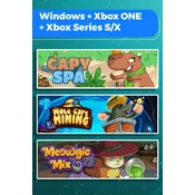 Capy Spa + Mole Cart Mining + Meowgic Mix (Bundle) XBOX LIVE Key EUROPE