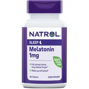 Melatonin, 1 mg, 90 tableta, Natrol