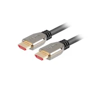 Lanberg CABO HDMI LANBERG PARA TV, MONITOR E LAPTOP 8K 60HZ 0,5M V2 1 EFICIENTE