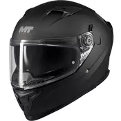 Motociklistička kaciga koja pokriva cijelo lice MT Braker SV Pure A1 mat crna