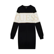 Guess Pletena obleka J6BK06 Z1295 Črna Regular Fit