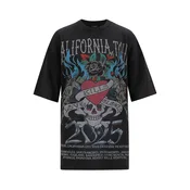 Ed Hardy Majica California Love Kills črna