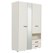 Modern Living omara Za Oblačila Leon, Bela, Š. 218 Cm