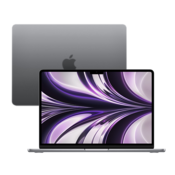Apple MacBook Air 13 M2 2022 8GB RAM 256GB 8C GPU - Space Grey EU + 2 poklona gratis (Shark Liquid Universal staklo te DeFunc slušalice)
