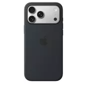 Maskica za mobitel APPLE za iPhone 17 Pro Max - Silikonska, crna