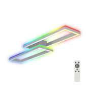 Brilo - LED RGBW prigušiva stropni luster FRAME 2xLED/21W/230V 2700-6500K+ sa daljinskim upravljacem