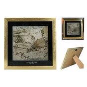 Carmani REPRODUKCIJA SLIKE SKICA LEONARDO DA VINCI SLIKA V OKVIRJU DEKORACIJA