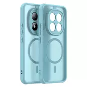 Hibridni ovitek HaloFrost II MagSafe za Xiaomi Redmi Note 15 Pro Plus/Poco M8 Pro - mint green