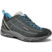 Womens Outdoor Shoes Asolo Nucleon GV Graphite Silver Cyan Blue UK 6.5