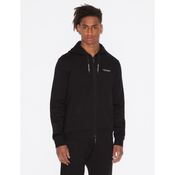 Armani Exchange za moške. 8NZM95ZJKRZ1200 Črna majica (S), Priložnostno, Bombaž, Dolg rokav
