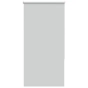Vidaxl Rolo zatemnjena svetlo siva 85x150 cm tkanina širina 80,7 cm