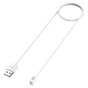 Polnilna postaja z USB kablom za Xiaomi Redmi Band 2/Smart Band 8/8 Active/8 NFC/8 Pro/Watch 3 Active - bela