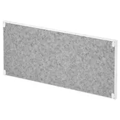 TROTTEN Oglasna tabla, bela, 76x33 cm