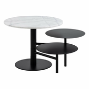 Bela okrogla mizica o 60 cm Lahti – Actona
