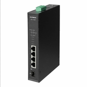 Edimax IGS-1105P Industrieller 5-Port Gigabit PoE+ DIN-RAIL 1 SFP Port