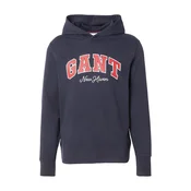 GANT Majica temno modra / rdeča / bela