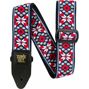 Ernie Ball 4639 Taos Fire Red Jacquard Strap