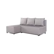 Grantex Line Ugaona garnitura Lena V, 130x190cm, Svetlosiva