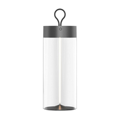 Zuma Line 1003 - LED Zatemnitvena polnilna svetilka ESTERNO LED/1,2W/230V siva IP54