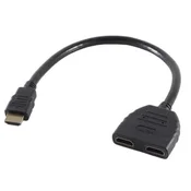 MicroConnect HDMI 19M - 2X HDMI 19F