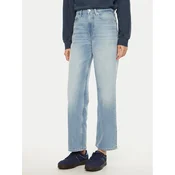 Tommy Jeans Jeans hlače Layla DW0DW19581 Modra Straight Fit