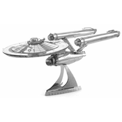 Metal Earth Kovinska Zemlja 3D sestavljanka: Zvezdne steze USS Enterprise NCC-1701