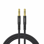 Joyroom Car Stereo audio kabel 3.5 mm jack 1.5m, črna