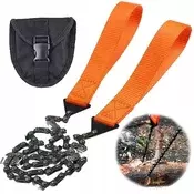 Korbi Verižna Ročna Žaga Survival 65cm s Torbico