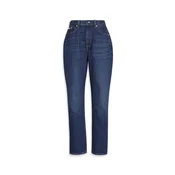 Calvin Klein Jeans Jeans hlače Thompson LV047D842G Mornarsko modra Mom Fit