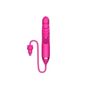 Gardj Europe Vibrator s potiskanjem za trojno stimulacijo in lizanjem jezika