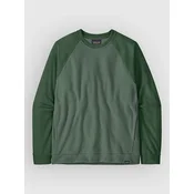 Patagonia Micro D Crewneck Sweater canopy green